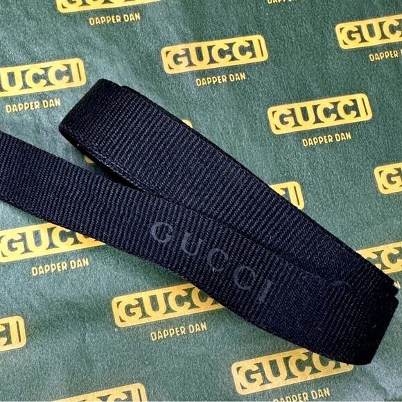 Gucci Dapper Dan | Gift Box | Green/Yellow/Red | L1.25 x W12.75 x H5.5 inch - Picture 11 of 16